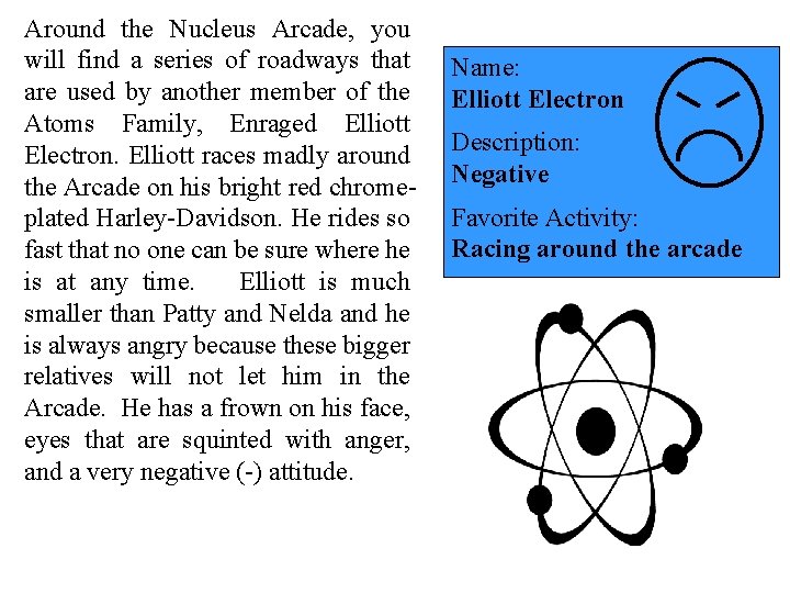 Around the Nucleus Arcade, you will find a series of roadways that are used