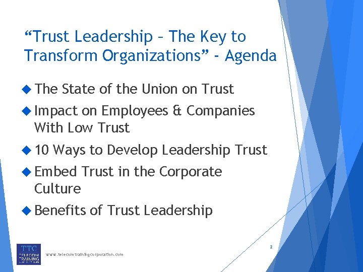 Trust Leadership The Key to Transform Organizations Melissa