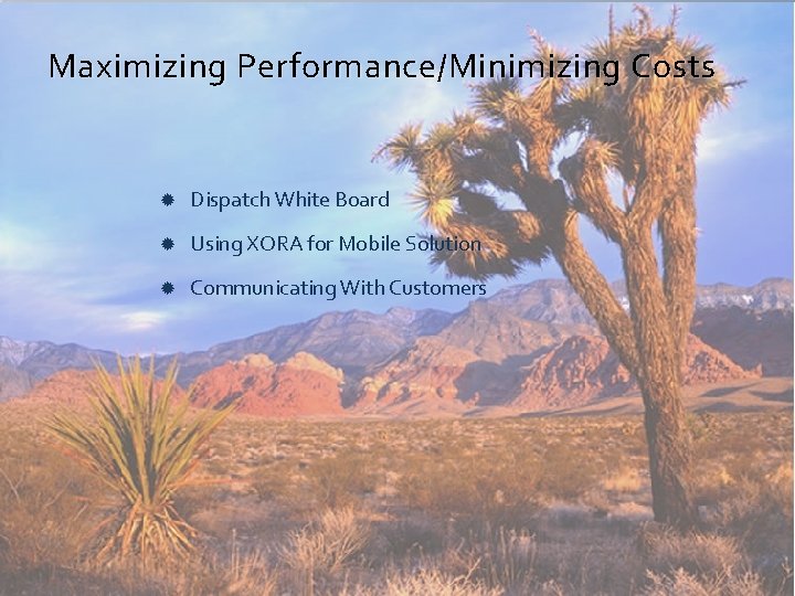 Maximizing Costs Enhancing Performance/Minimizing Infrastructure for Growth Increasing Memory Dispatch White Board Storage Area