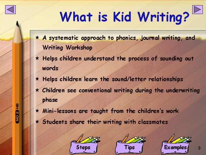What is Kid Writing? « A systematic approach to phonics, journal writing, and Writing What is Kid Writing? « A systematic approach to phonics, journal writing, and Writing