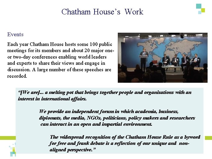 Chatham House Online Archive Publications And Archives Of