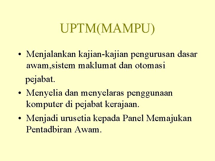 Agensiagensi Pusat Agensi Yang Sangat Penting Dalam Proses