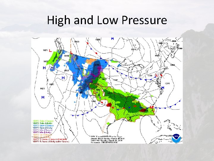 High and Low Pressure 