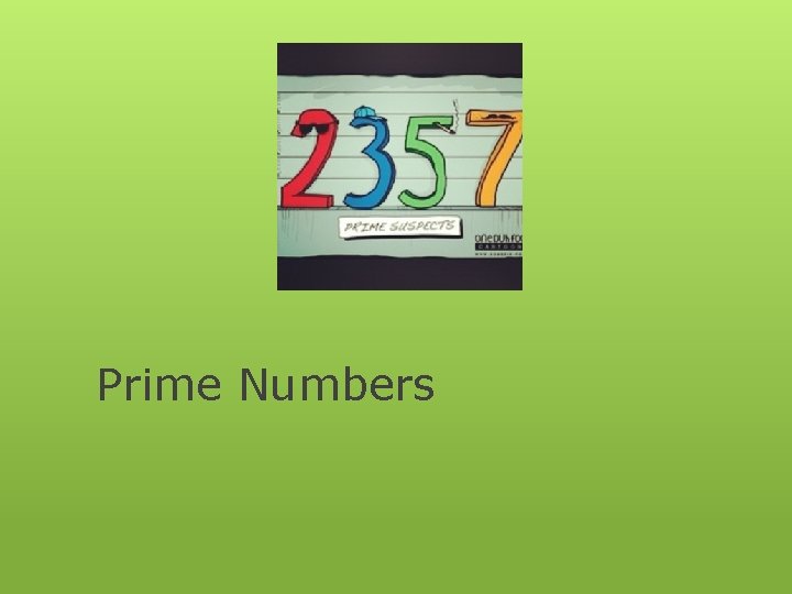 Prime Numbers 