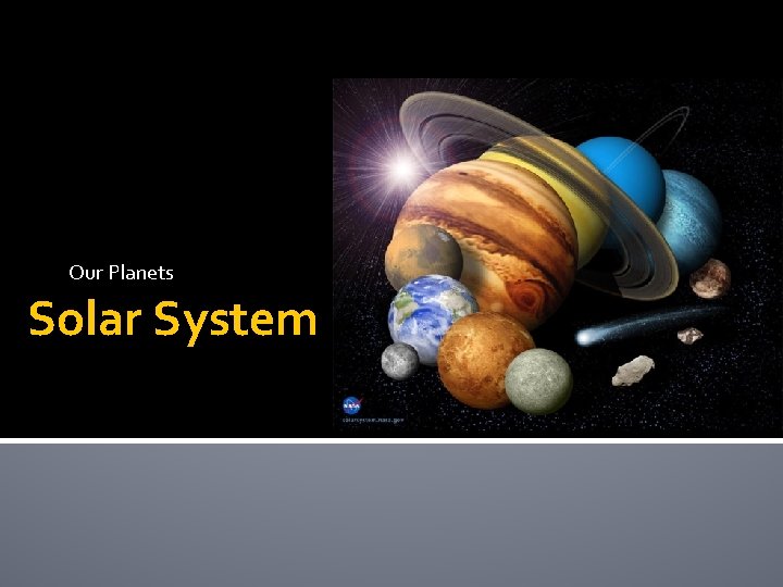 Our Planets Solar System 