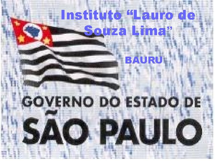 Instituto “Lauro de Souza Lima” BAURU 