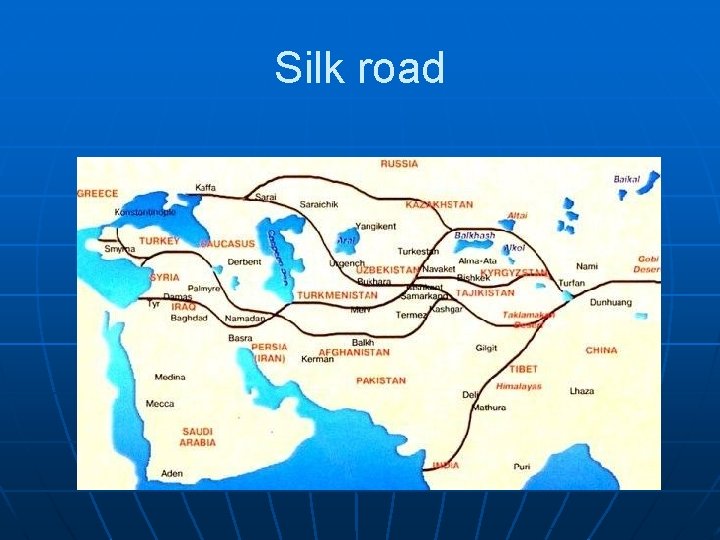 Silk road 