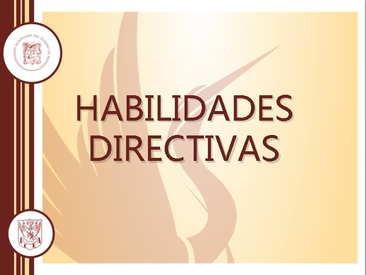 HABILIDADES DIRECTIVAS 