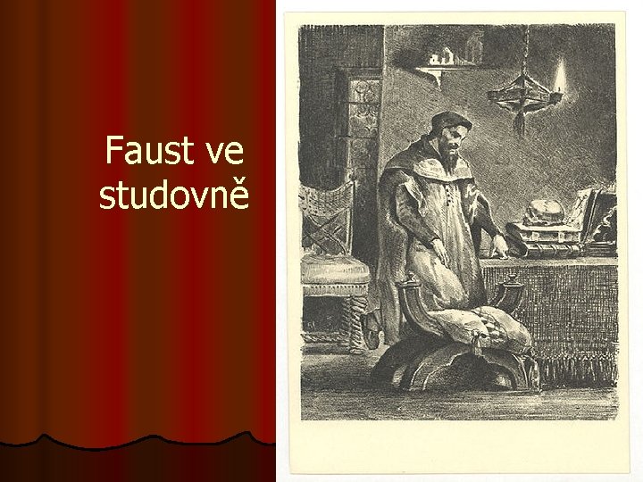 Faust ve studovně 
