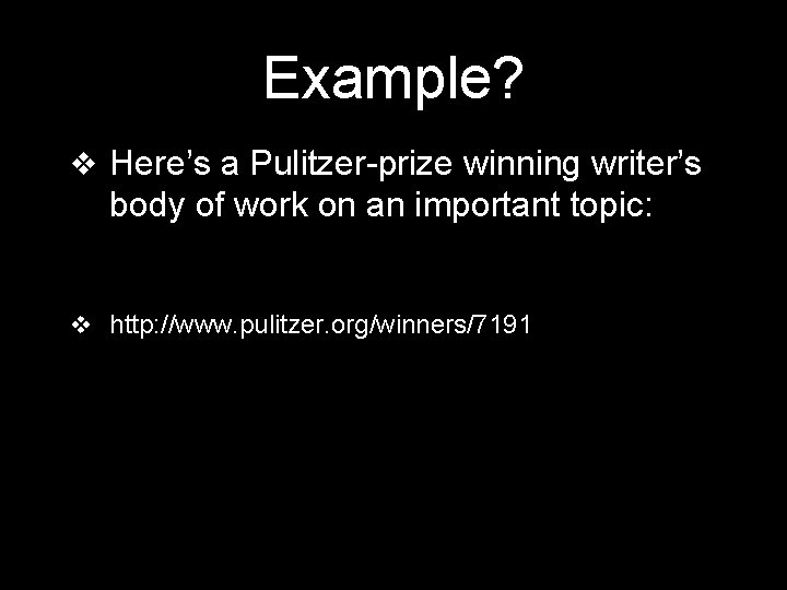 Топик: Pulizer Prize