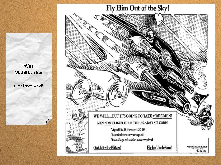 War Mobilization Get involved! 