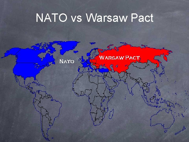 NATO vs Warsaw Pact 