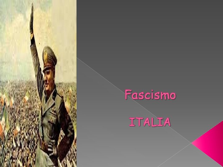 Fascismo ITALIA 