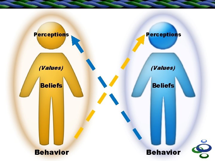 Perceptions (Values) Beliefs Behavior 
