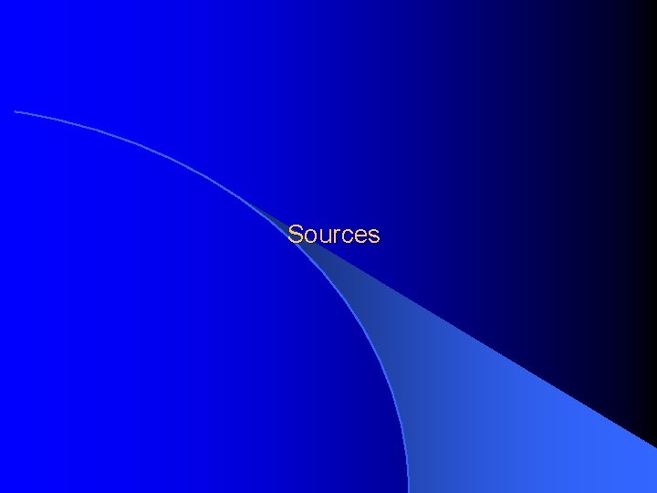 Sources 