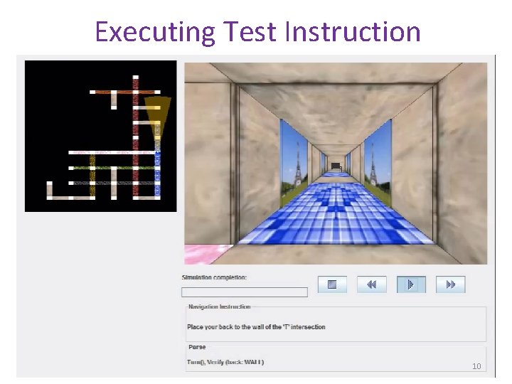 Executing Test Instruction 10 