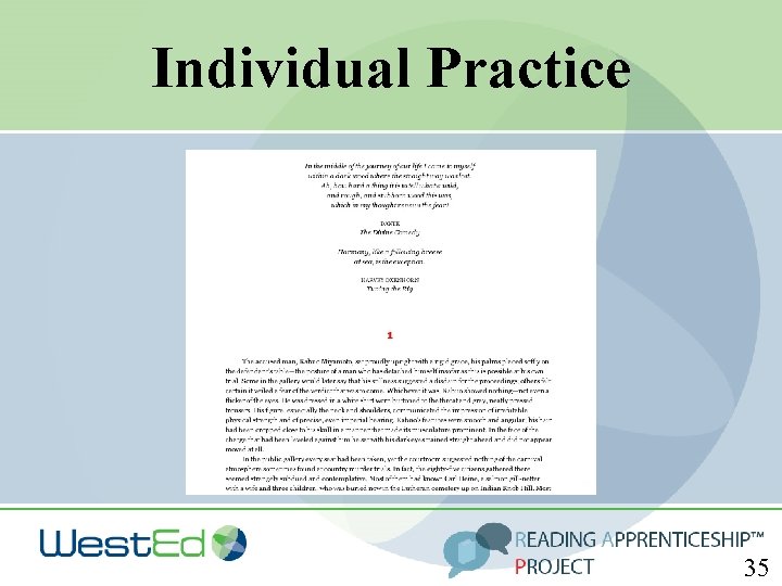 Individual Practice 35 