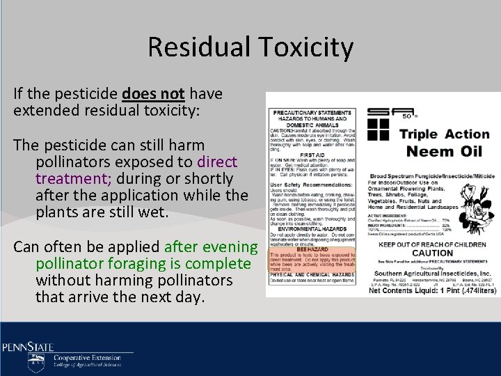 Click to. Residual edit Master Toxicity title style If the pesticide does not have