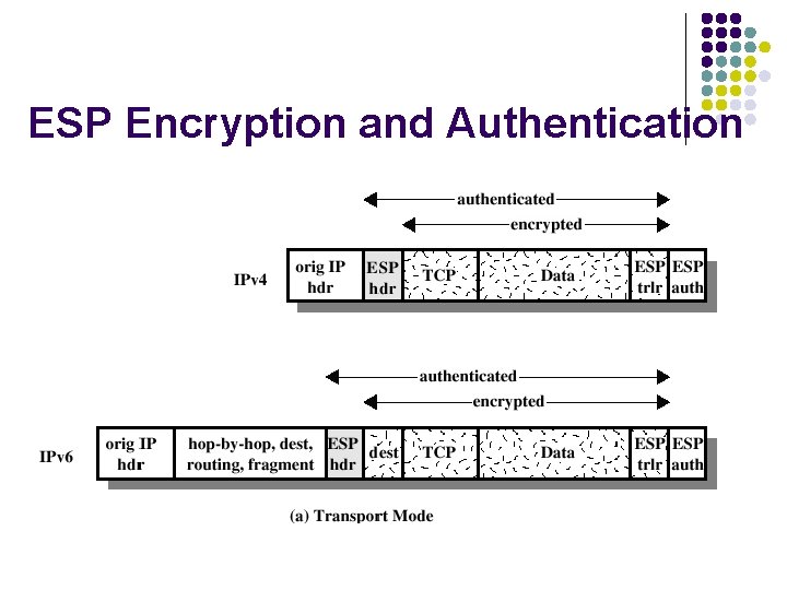 ESP Encryption and Authentication 