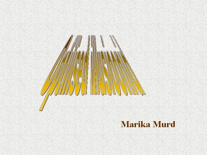 Marika Murd 