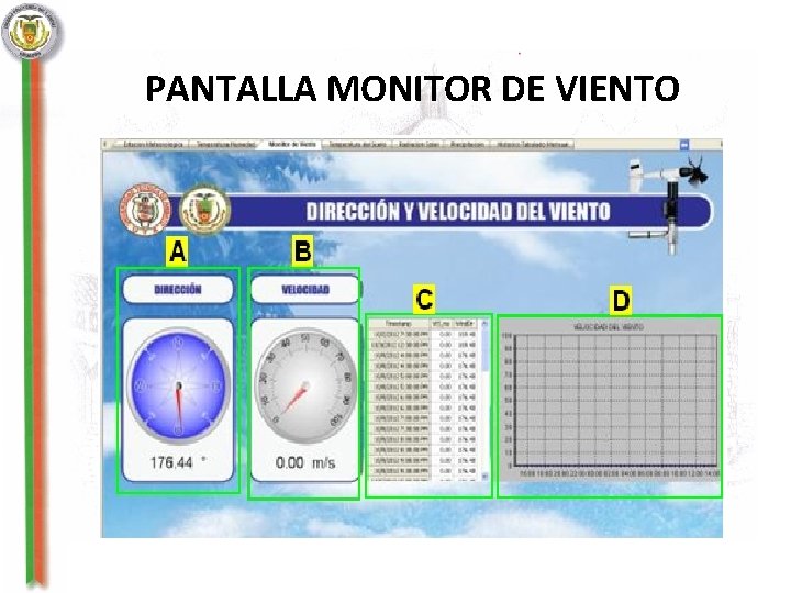 PANTALLA MONITOR DE VIENTO 