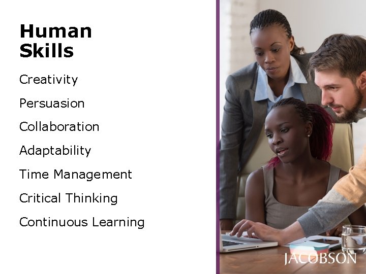 Human Skills Creativity Persuasion Collaboration Adaptability Time Management Critical Thinking Continuous Learning Human Skills Creativity Persuasion Collaboration Adaptability Time Management Critical Thinking Continuous Learning
