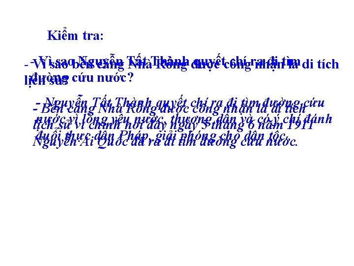 Kiểm tra: Vìsao saobến Nguyễn quyếtcông chí ra đi tìm - -Vì cảng Tất