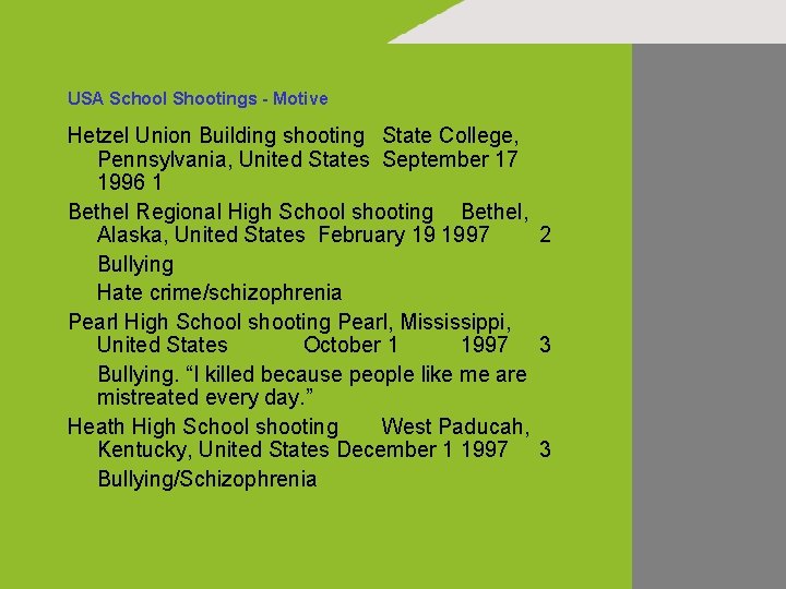 USA School Shootings - Motive Hetzel Union Building shooting State College, Pennsylvania, United States