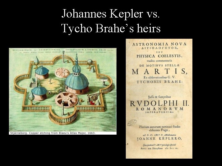 Johannes Kepler vs. Tycho Brahe’s heirs 