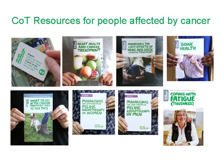 Co. T Resources for people affected by cancer 