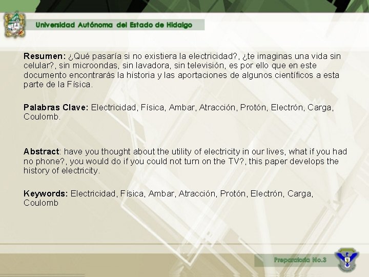 Resumen: ¿Qué pasaría si no existiera la electricidad? , ¿te imaginas una vida sin