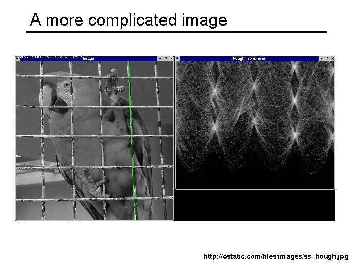 A more complicated image http: //ostatic. com/files/images/ss_hough. jpg A more complicated image http: //ostatic. com/files/images/ss_hough. jpg