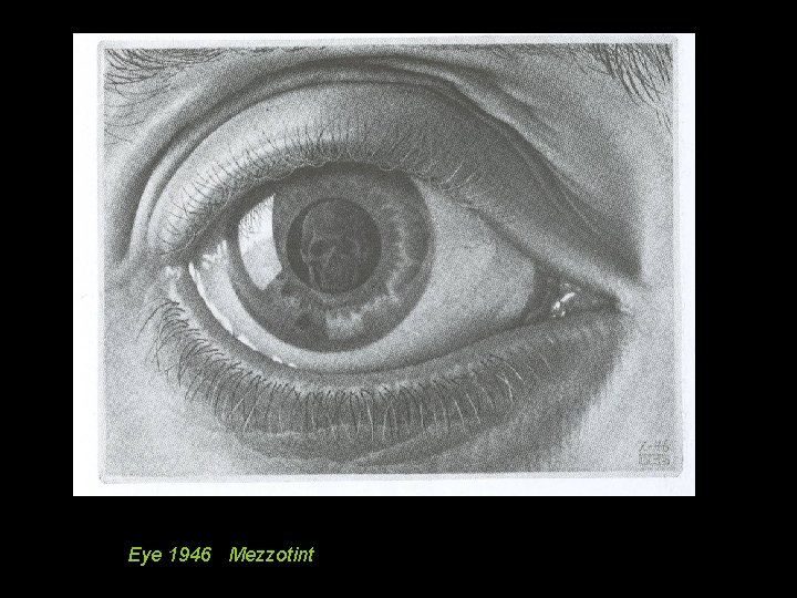 Eye 1946 Mezzotint Eye 1946 Mezzotint