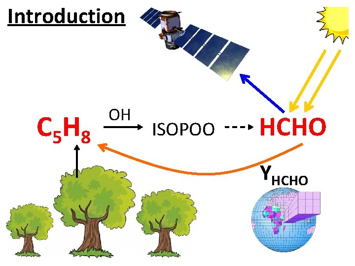 Introduction C 5 H 8 OH ISOPOO HCHO YHCHO Introduction C 5 H 8 OH ISOPOO HCHO YHCHO