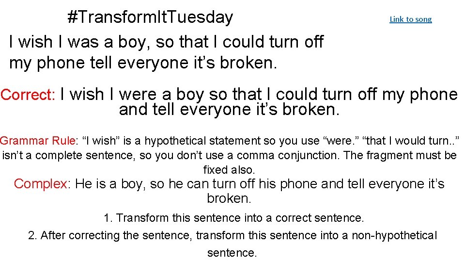 #Transform. It. Tuesday I wish I was a boy, so that I could turn