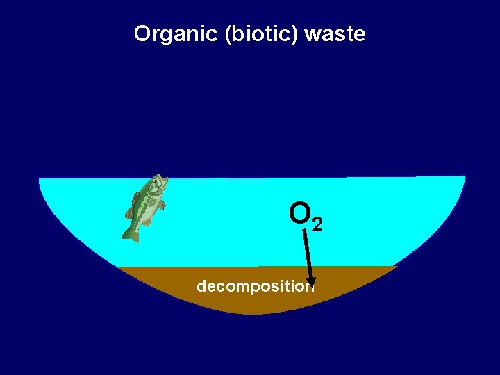 Organic (biotic) waste O 2 decomposition 