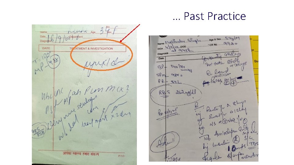 … Past Practice 