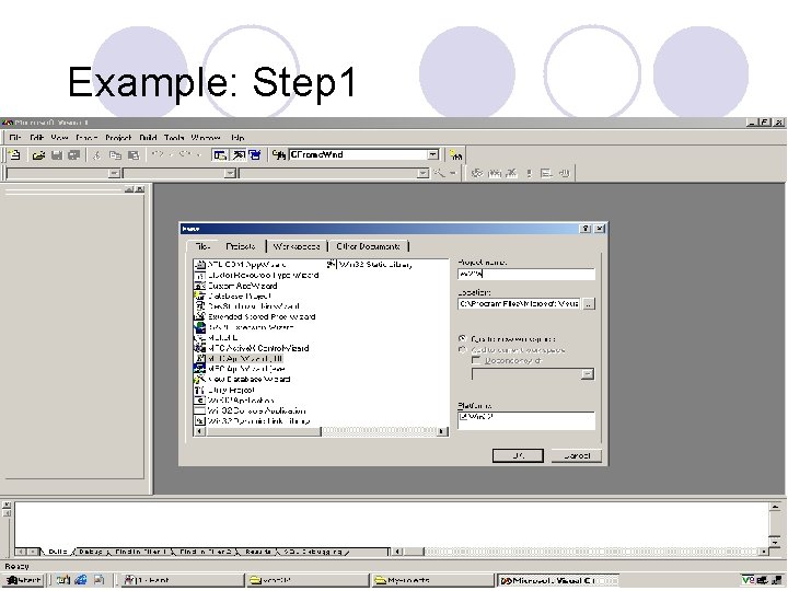 Example: Step 1 Example: Step 1