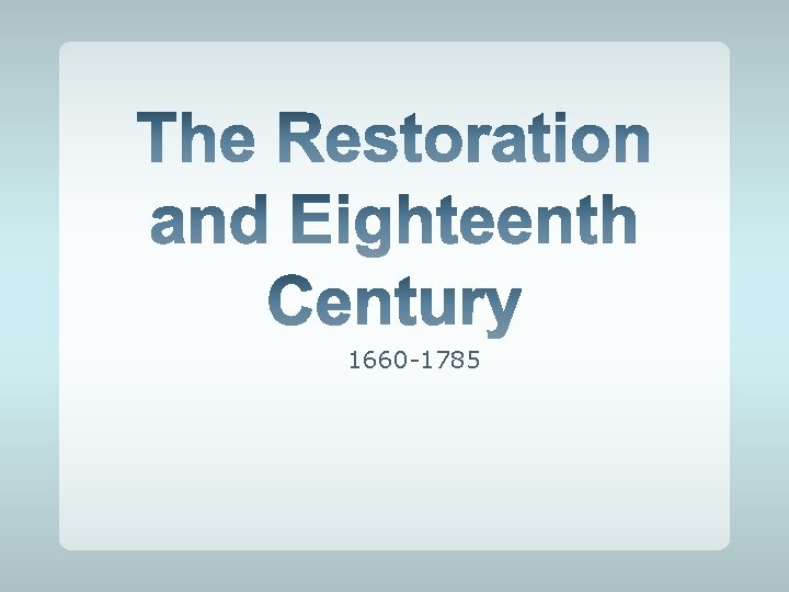1660 -1785 
