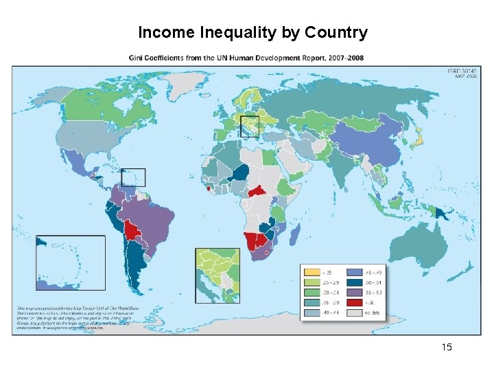 Income Inequality by Country 15 