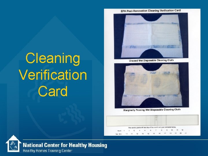 Cleaning Verification Card 