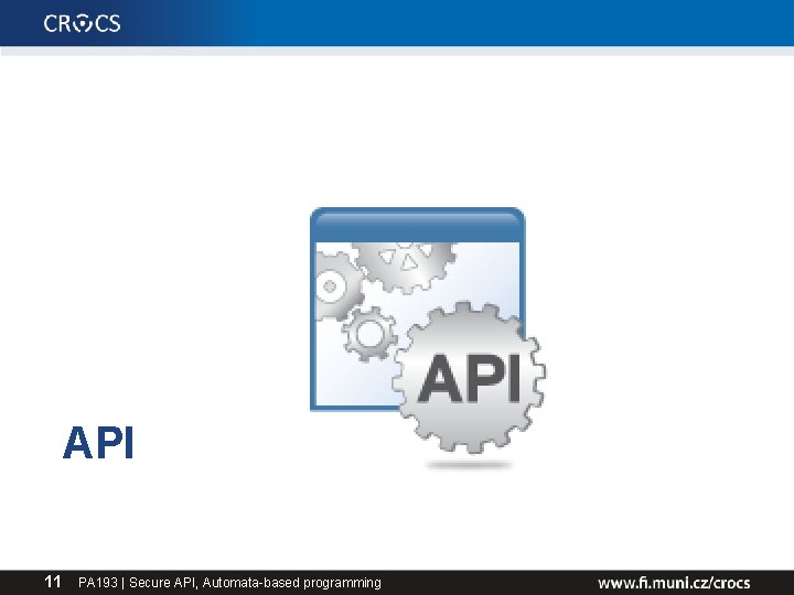 API 11 PA 193 | Secure API, Automata-based programming 