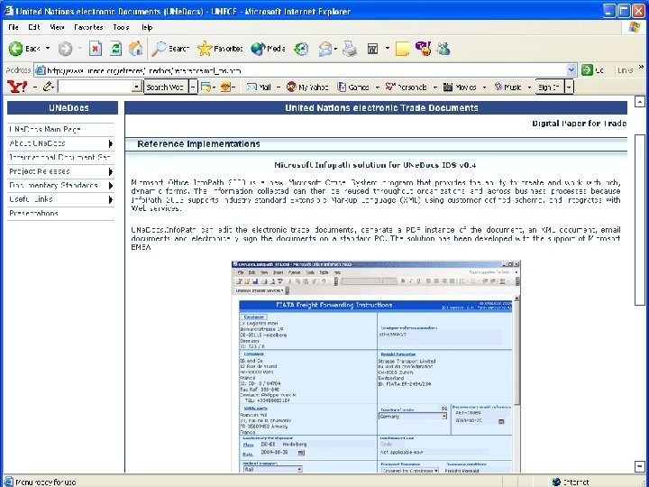 UNECE UN/CEFACT UNECE UN/CEFACT