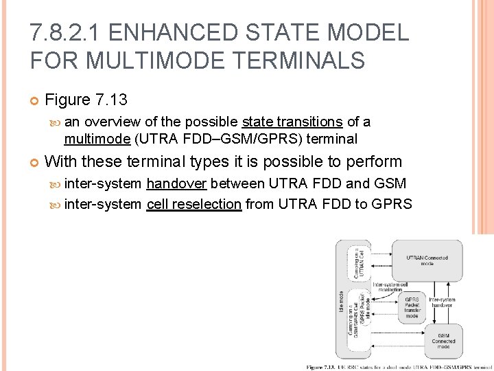 7. 8. 2. 1 ENHANCED STATE MODEL FOR MULTIMODE TERMINALS Figure 7. 13 an