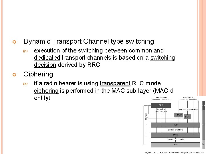  Dynamic Transport Channel type switching execution of the switching between common and dedicated