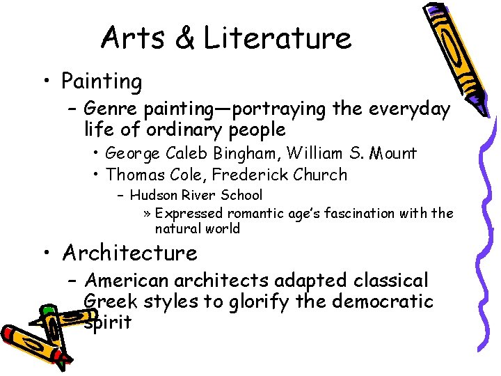 Arts & Literature • Painting – Genre painting—portraying the everyday life of ordinary people