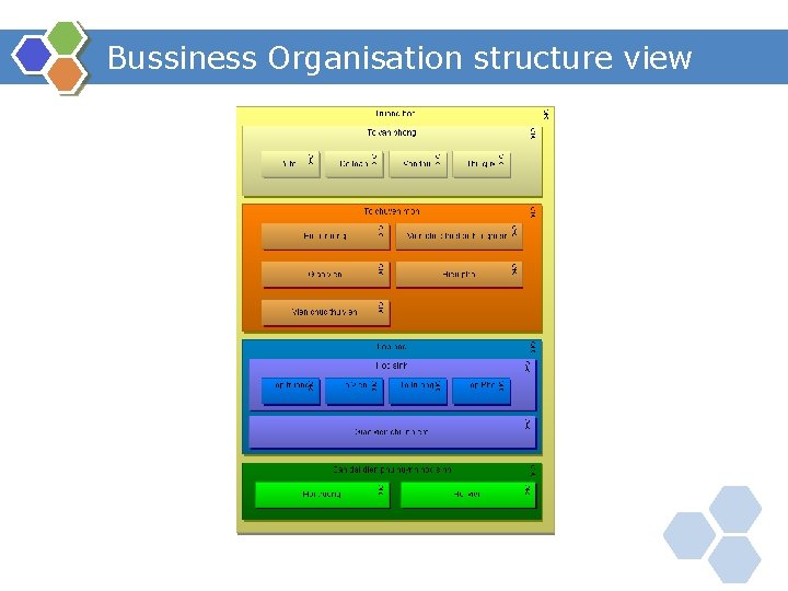 Bussiness Organisation structure view 