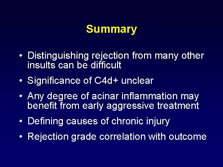 Summary • Distinguishing rejection from many other insults can be difficult • Significance of Summary • Distinguishing rejection from many other insults can be difficult • Significance of