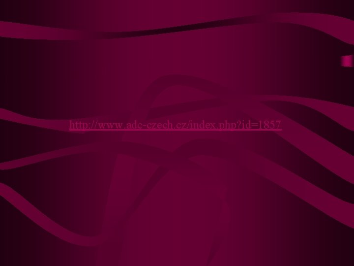 http: //www. adc-czech. cz/index. php? id=1857 