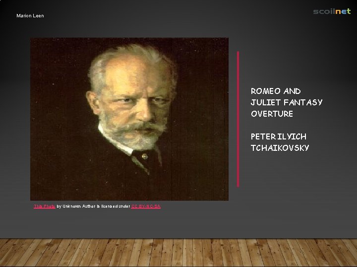 Marion Leen ROMEO AND JULIET FANTASY OVERTURE PETER ILYICH TCHAIKOVSKY This Photo by Unknown